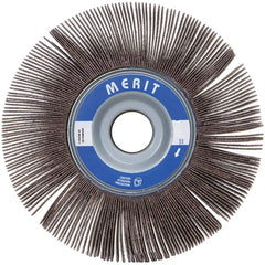 Norton - 6 x 3" 80 Grit Aluminum Oxide Unmounted Flap Wheel - Eagle Tool & Supply