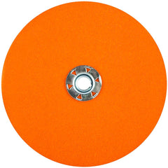 Norton - 7" Diam, 5/8" Hole, 80 Grit Ceramic Alumina Fiber Disc - Eagle Tool & Supply