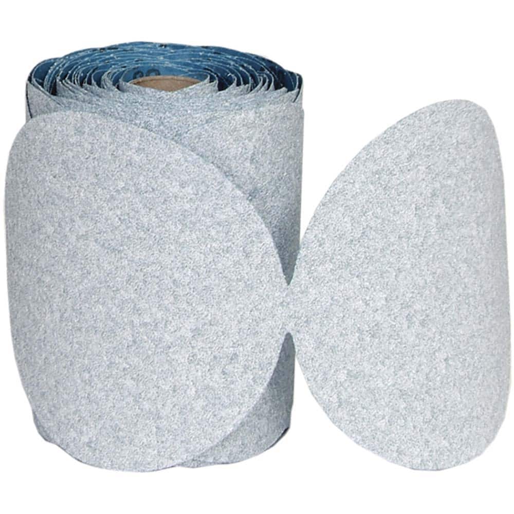 Norton - 6" Diam, 500 Grit Ceramic Adhesive PSA Disc - Eagle Tool & Supply
