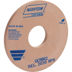 Norton - Centerless & Cylindrical Grinding Wheels Wheel Diameter (Inch): 18 Wheel Width (Inch): 1 - Eagle Tool & Supply