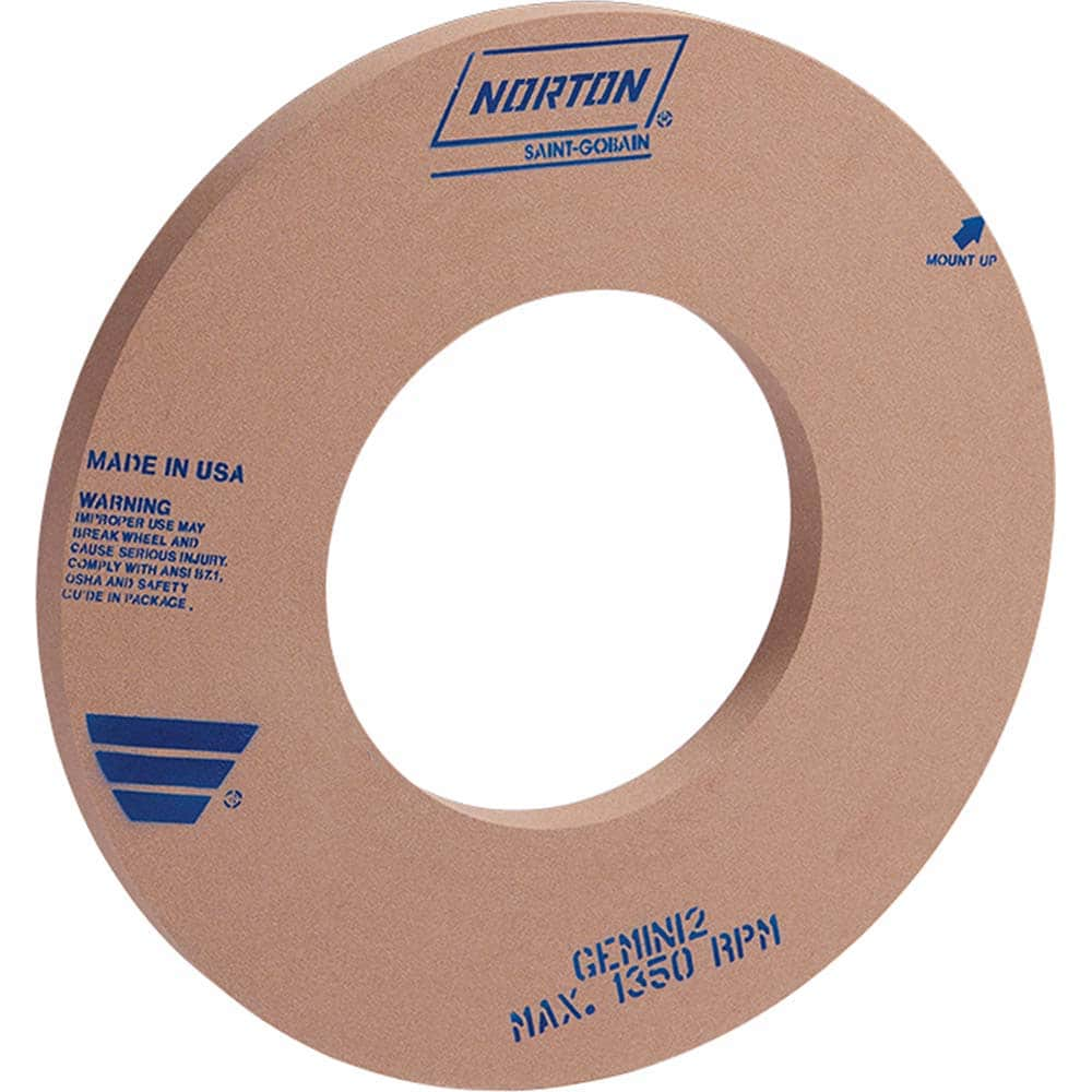 Norton - Centerless & Cylindrical Grinding Wheels Wheel Diameter (Inch): 20 Wheel Width (Inch): 2 - Eagle Tool & Supply