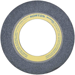 Tool & Cutting Grinding Wheel: 30″ Dia, 14 Grit, R Hardness, Type 1 Zirconia Alumina, Coarse, 1,595 Max RPM