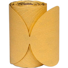 Norton - 6" Diam, 120 Grit Aluminum Oxide Adhesive PSA Disc - Eagle Tool & Supply
