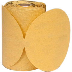 Norton - 5" Diam, 100 Grit Aluminum Oxide Adhesive PSA Disc - Eagle Tool & Supply