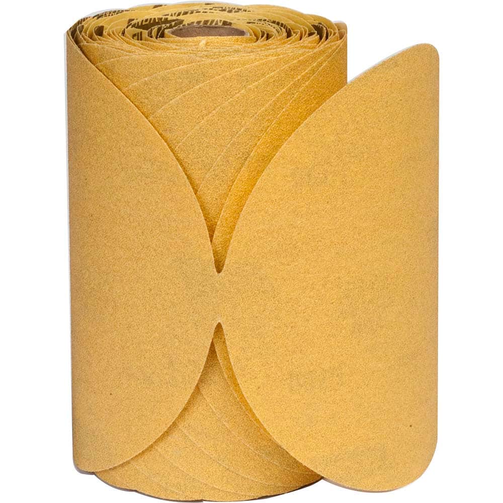 Norton - 6" Diam, 100 Grit Aluminum Oxide Adhesive PSA Disc - Eagle Tool & Supply