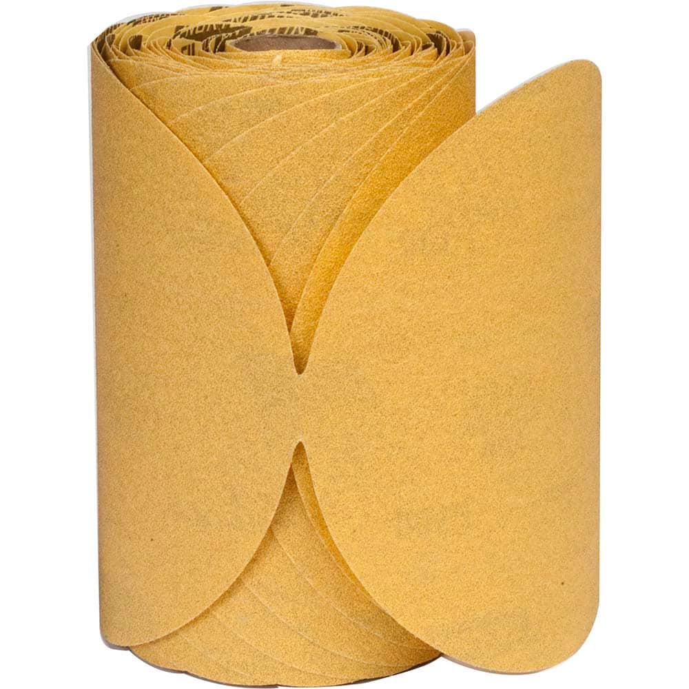 Norton - 6" Diam, 240 Grit Aluminum Oxide Adhesive PSA Disc - Eagle Tool & Supply