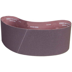 Norton - 6" Wide x 48" OAL, 80 Grit, Aluminum Oxide Abrasive Belt - Eagle Tool & Supply