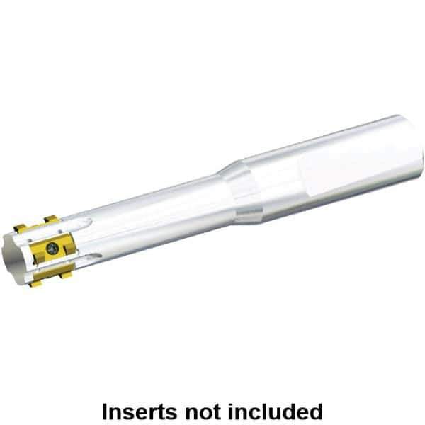 Kennametal - Whistle Notch Shank Connection, 5/8" Cutting Width, 1mm Max Depth of Cut, Indexable Slotting Cutter - KGEM Toolholder, KGIP0125N0189GD Insert - Eagle Tool & Supply