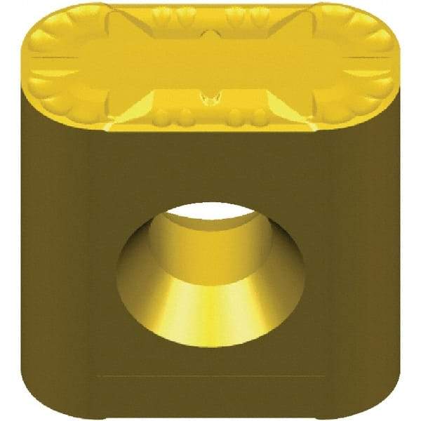 Kennametal - LNUX191940 S-WT5 Grade KCP25B Carbide Turning Insert - TiOCN Finish, 90° Rectangle, 1/4" Inscr Circle, 3/4" Thick, 0.0469" Corner Radius - Eagle Tool & Supply