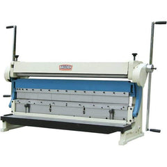 Baileigh - Combination Roller, Shear & Brake Machines Maximum Mild Steel Shearing Capacity (Gauge): 16 Maximum Mild Steel Bending Capacity (Gauge): 16 - Eagle Tool & Supply