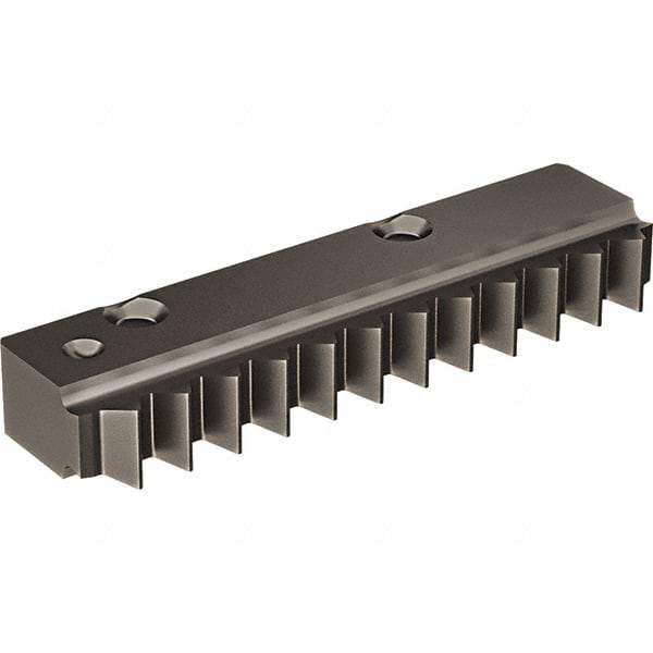 Vargus - 8 TPI, Internal/External Thread, NPTF Standard, R25EI VTX Grade Thread Mill Insert - Carbide, TiAIN Coating - Eagle Tool & Supply