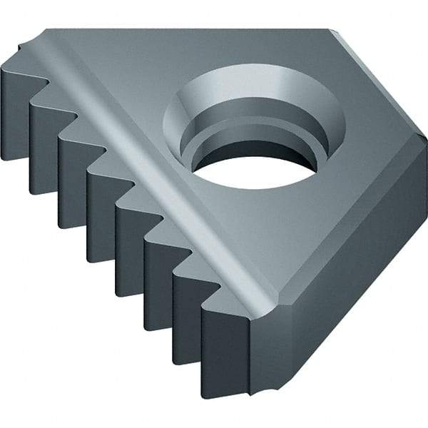 Vargus - 56 TPI, External Thread, UN Standard, 6E VTX Grade Thread Mill Insert - Carbide, TiAIN Coating - Eagle Tool & Supply
