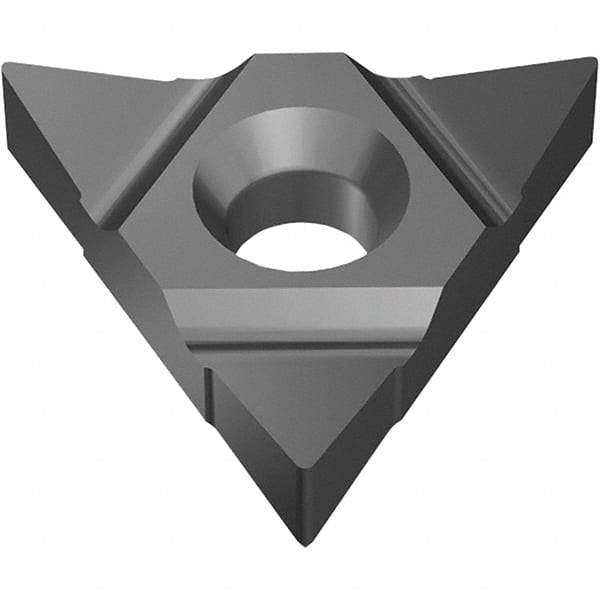 Vargus - 48-16 TPI, Internal Thread, Partial Profile 55° Standard, 2UI VTX Grade Thread Mill Insert - Carbide, TiAIN Coating - Eagle Tool & Supply