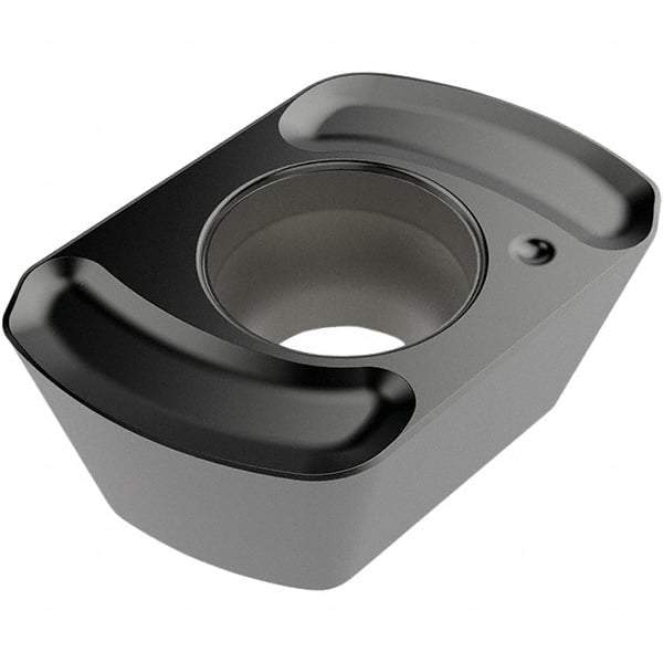 Seco - LPKT09T420 M13 Grade T350M Carbide Milling Insert - TiCN/Al2O3 Finish, 4.76mm Thick, 2mm Corner Radius - Eagle Tool & Supply