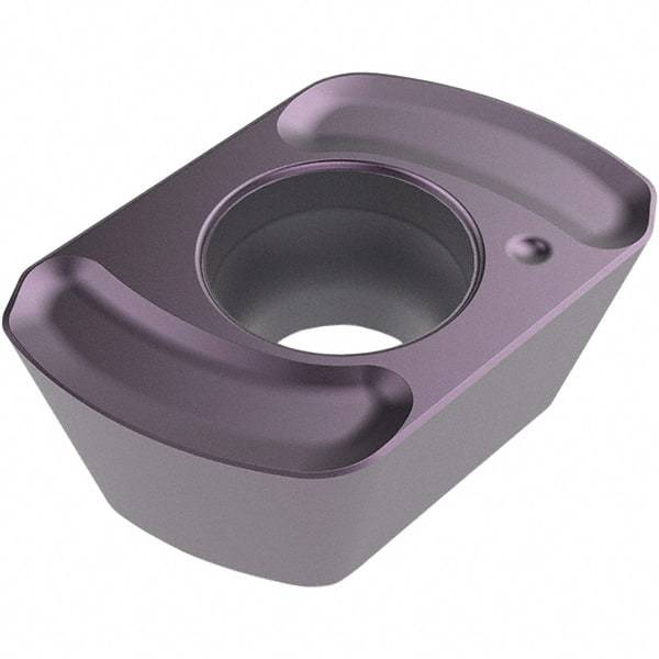 Seco - LPKT09T420 M13 Grade MP2050 Carbide Milling Insert - TiAlN/TiSiN Finish, 4.76mm Thick, 2mm Corner Radius - Eagle Tool & Supply