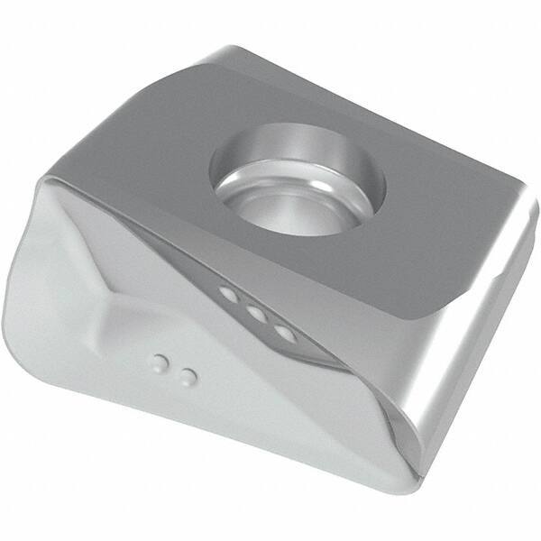 Seco - LOEX120720 M12 Grade MS2050 Carbide Milling Insert - TiAlN/NbN Finish, 10.04mm Thick, 2mm Corner Radius - Eagle Tool & Supply