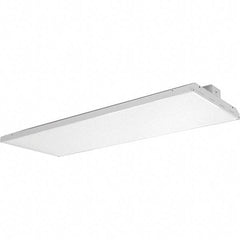 Eiko Global - 1 Lamp, 223 Watts, LED, High Bay Fixture - 4' Long x 92.5mm High x 320mm Wide, 347-480 Volt, Steel Housing - Eagle Tool & Supply