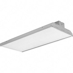 Eiko Global - 1 Lamp, 110 Watts, LED, High Bay Fixture - 2' Long x 92.5mm High x 320mm Wide, 120-277 Volt, Steel Housing - Eagle Tool & Supply