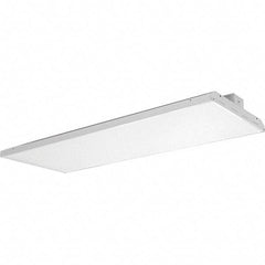 Eiko Global - 1 Lamp, 321 Watts, LED, High Bay Fixture - 4' Long x 92.5mm High x 440mm Wide, 347-480 Volt, Steel Housing - Eagle Tool & Supply