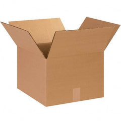Made in USA - Pack of (15), 14" Wide x 14" Long x 12" High Heavy-Duty Corrugated Boxes - Eagle Tool & Supply