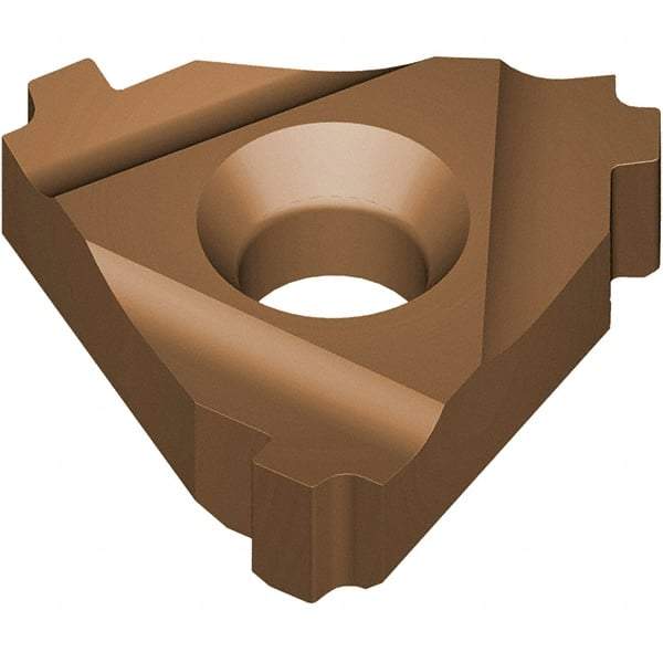 Vargus - 4ER External Right Hand 5 BUT Laydown Threading Insert - Grade VRX, AlTiN Coated Carbide - Eagle Tool & Supply