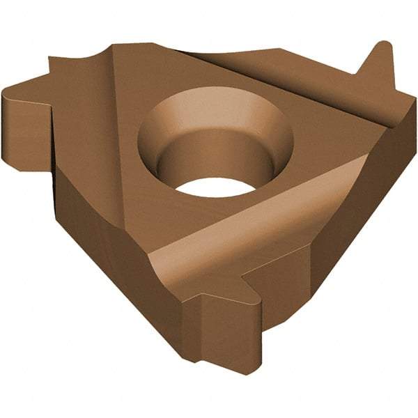 Vargus - 3IR Internal Right Hand 12 ABUT Laydown Threading Insert - Grade VRX, AlTiN Coated Carbide - Eagle Tool & Supply