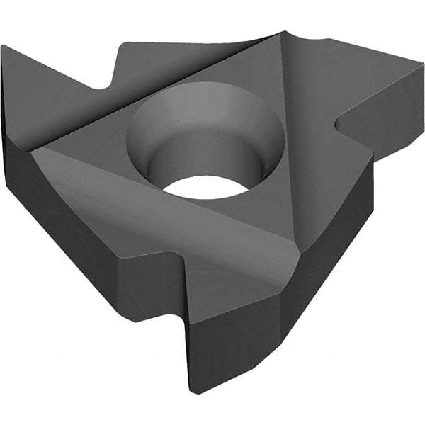 Vargus - 2IL Internal Left Hand 16 PG Laydown Threading Insert - Grade VM7, Multi-Layer Coated Carbide - Eagle Tool & Supply