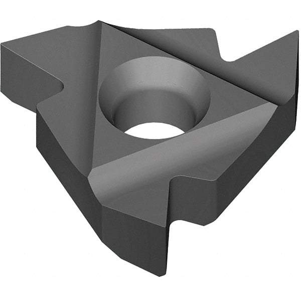 Vargus - 2IR Internal Right Hand ISO Laydown Threading Insert - Grade VM7, Multi-Layer Coated Carbide - Eagle Tool & Supply