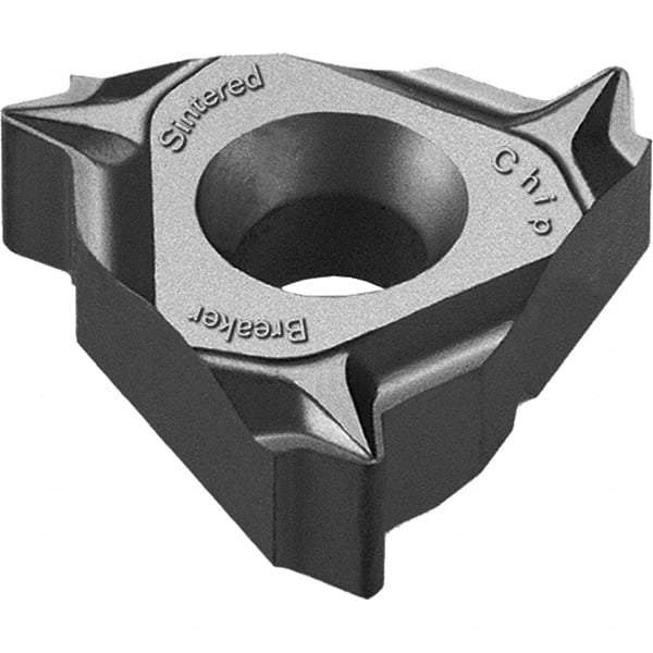 Vargus - 3JIR0.375 Grade VCB, Internal UNJ Threading Insert - 20 TPI Int Pitch, TiAIN Finish, Carbide - Eagle Tool & Supply