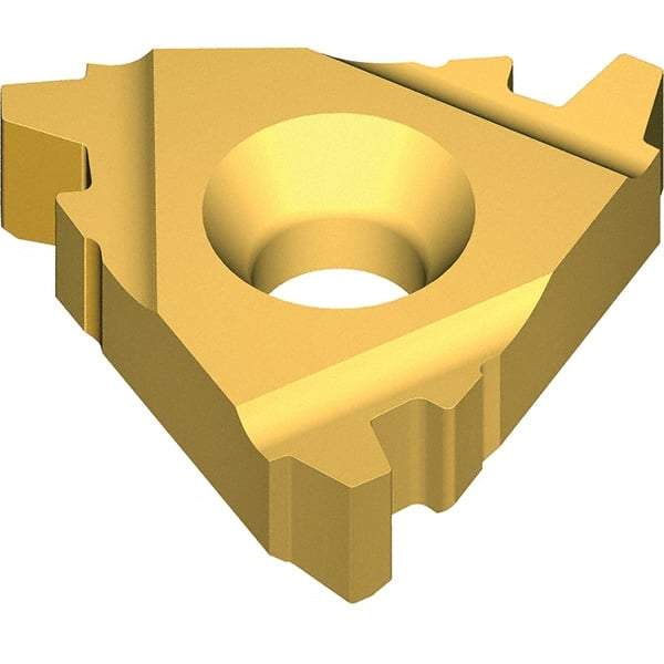Vargus - 5EL0.625 Grade VKX, External STACME Threading Insert - 4 TPI Ext Pitch, TiN Finish, Carbide - Eagle Tool & Supply