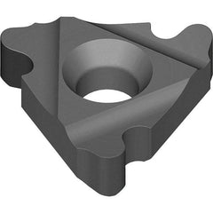Vargus - 3EL External Left Hand 6 RD Laydown Threading Insert - Grade VTX, TiAIN Coated Carbide - Eagle Tool & Supply