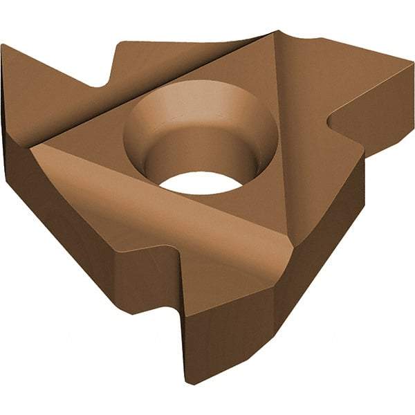 Vargus - 3ER External Right Hand 12 UN Laydown Threading Insert - Grade VRX, AlTiN Coated Carbide - Eagle Tool & Supply