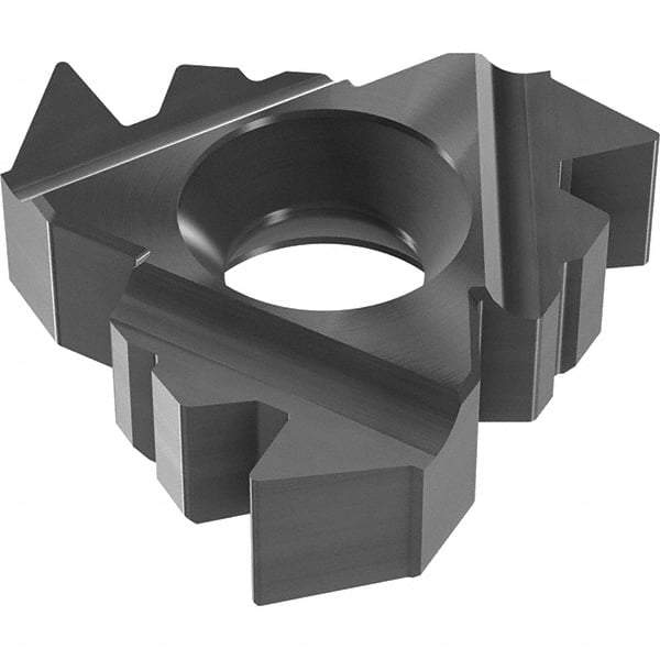 Vargus - 4FER External Right Hand SAGE Laydown Threading Insert - Grade VTX, TiAIN Coated Carbide - Eagle Tool & Supply