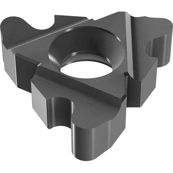 Vargus - 4FER External Right Hand 4 RD Laydown Threading Insert - Grade VTX, TiAIN Coated Carbide - Eagle Tool & Supply