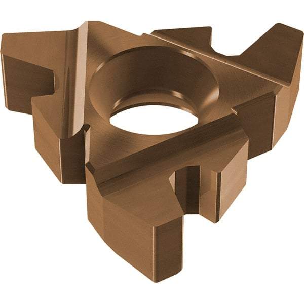 Vargus - 4FIR Internal Right Hand 5 Acme 3G Laydown Threading Insert - Grade VRX, AlTiN Coated Carbide - Eagle Tool & Supply