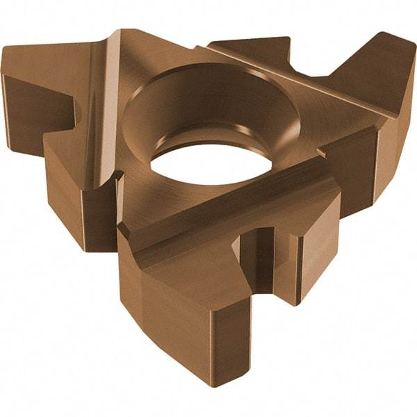Vargus - 4FIR Internal Right Hand TR Laydown Threading Insert - Grade VRX, AlTiN Coated Carbide - Eagle Tool & Supply