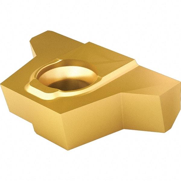 Vargus - 5MGER External Right Hand 1 STACME Laydown Threading Insert - Grade VKX, TiN Coated Carbide, 15.88mm Inscribed Circle - Eagle Tool & Supply