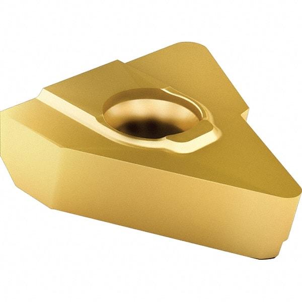 Vargus - 5MGIR Internal Right Hand 2 Acme 3G Laydown Threading Insert - Grade VKX, TiN Coated Carbide, 15.88mm Inscribed Circle - Eagle Tool & Supply