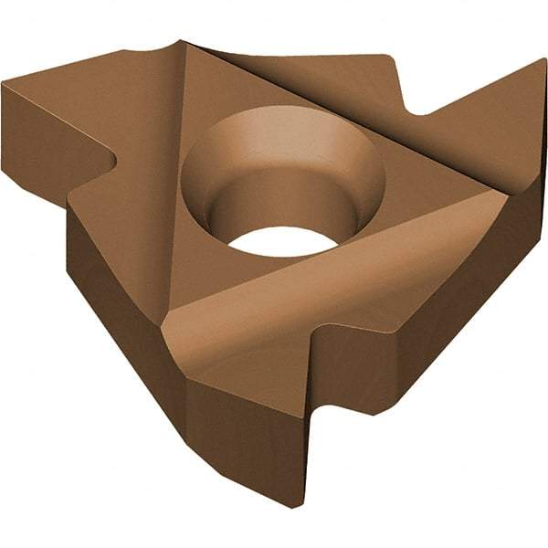 Vargus - 3EL External Left Hand ISO Laydown Threading Insert - Grade VRX, AlTiN Coated Carbide - Eagle Tool & Supply
