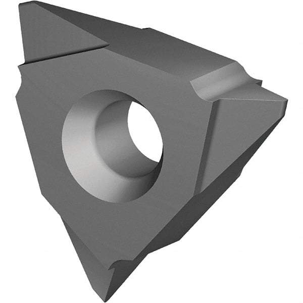 Vargus - 5VER External Right Hand 3 ABUT Laydown Threading Insert - Grade VK2, Uncoated Coated Carbide, 15.88mm Inscribed Circle - Eagle Tool & Supply