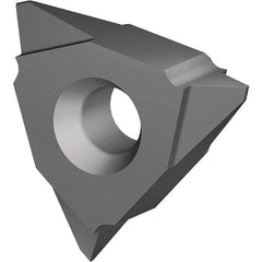 Vargus - 5VER External Right Hand 3 ABUT Laydown Threading Insert - Grade VK2, Uncoated Coated Carbide, 15.88mm Inscribed Circle - Eagle Tool & Supply