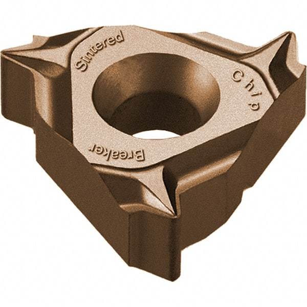 Vargus - 3JIR Internal Right Hand 8 APIRD Laydown Threading Insert - Grade VRX, AlTiN Coated Carbide - Eagle Tool & Supply