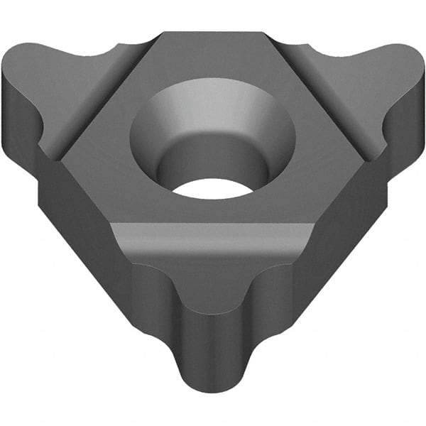 Vargus - 4UE External Left & Right Hand ISO Laydown Threading Insert - Grade VTX, TiAIN Coated Carbide - Eagle Tool & Supply