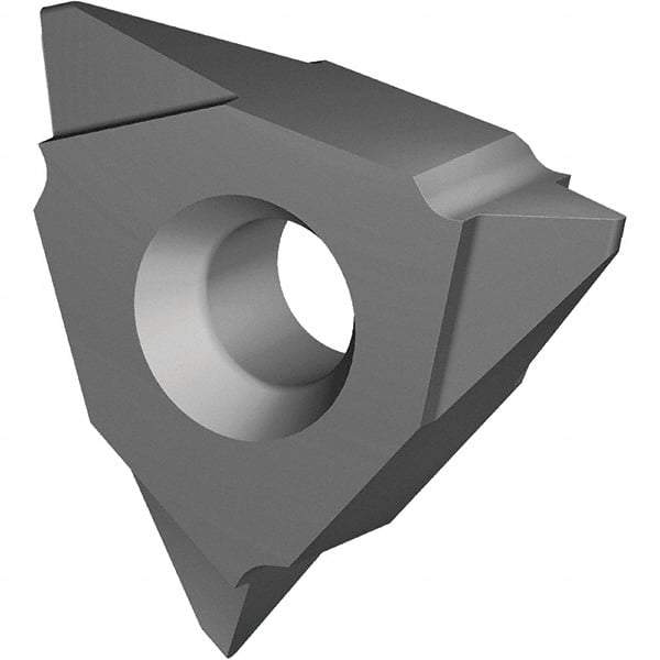 Vargus - 5VIL Internal Left Hand ISO Laydown Threading Insert - Grade VTX, TiAIN Coated Carbide, 15.88mm Inscribed Circle - Eagle Tool & Supply