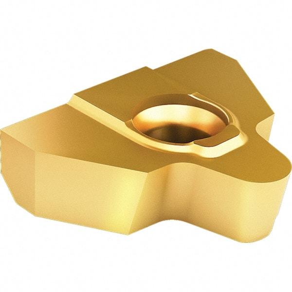 Vargus - 5MGIR Internal Right Hand RD20400 Laydown Threading Insert - Grade VKX, TiN Coated Carbide, 15.88mm Inscribed Circle - Eagle Tool & Supply