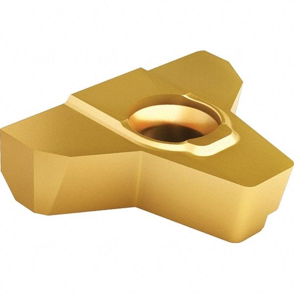 Vargus - 5MGIR Internal Right Hand TR Laydown Threading Insert - Grade VKX, TiN Coated Carbide, 15.88mm Inscribed Circle - Eagle Tool & Supply