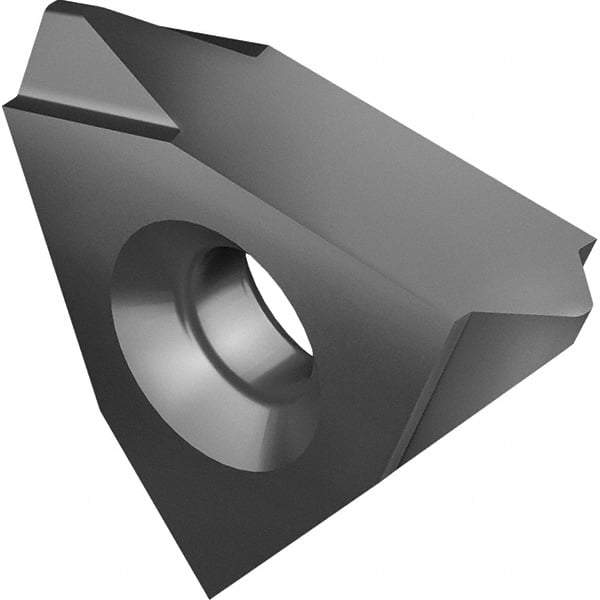 Vargus - TNEC55 Internal Right Hand 3.5 H90 Laydown Threading Insert - Grade VTXP, Uncoated Coated Carbide, 15.88mm Inscribed Circle - Eagle Tool & Supply