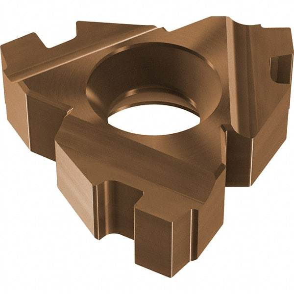 Vargus - 4FER External Right Hand 6 New VAM Laydown Threading Insert - Grade VRX, AlTiN Coated Carbide - Eagle Tool & Supply