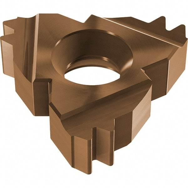 Vargus - 4FIR Internal Right Hand 10 APIRD Laydown Threading Insert - Grade VTX, TiAIN Coated Carbide - Eagle Tool & Supply