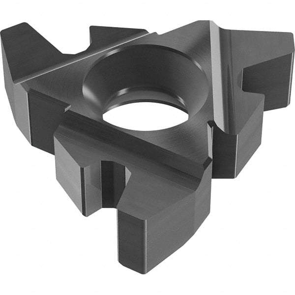 Vargus - 4FER External Right Hand 6 STACME Laydown Threading Insert - Grade VTX, TiAIN Coated Carbide - Eagle Tool & Supply
